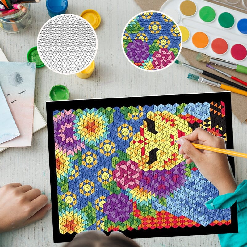 VibrantDream - Desata una creatividad que derrite el estrés con cada explosión de colores intensos | elesira