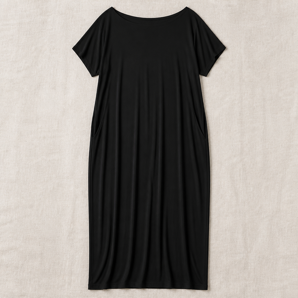 SolariaFlow – Comfortable Off-Shoulder Maxi Dress Featuring Concealed Pockets | elesira