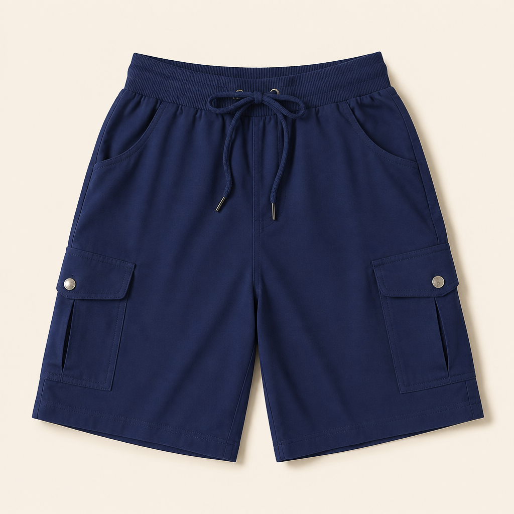 VentureLux – Bermuda-Cargoshorts mit UPF 50 und schnelltrocknendem Stoff | elesira