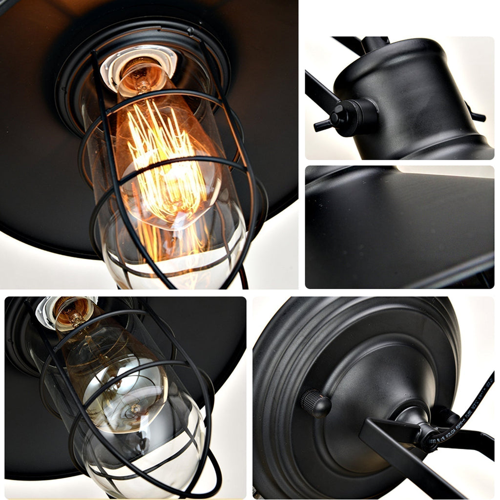 Black Modern Wall Sconce Light | elesira