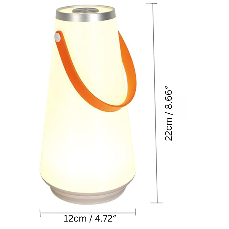 Bärbar LED-campinglampa för utomhusbruk | elesira