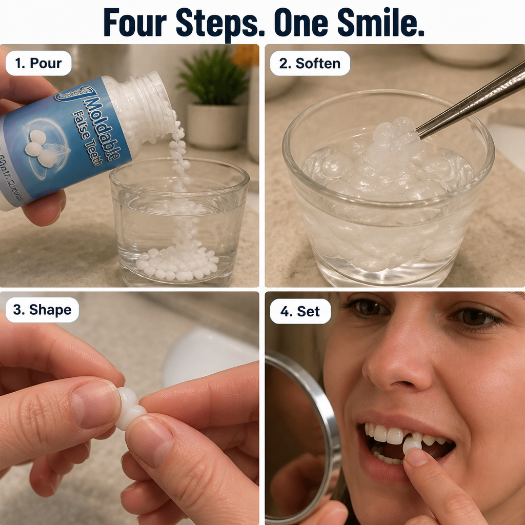 SmileSculpt | Fix Chips, Gaps & Missing Teeth in Just 5 Minutes | elesira
