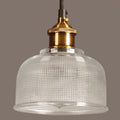 Vintage pendellampe i glass | elesira