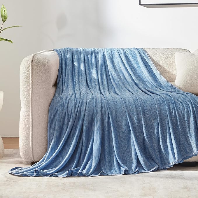 Arc-Chill Blanket From Cooling Collection For Hot Sleepers Lightweight Summer - Elesira