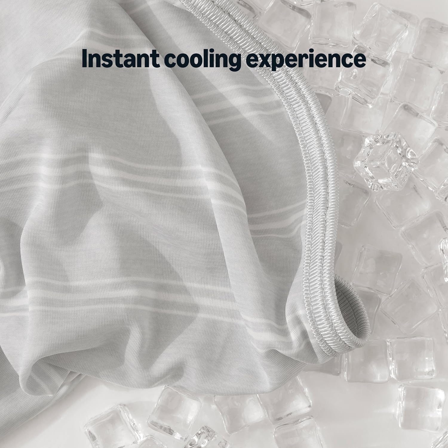 Cozy Comfort Striped Cooling Throw For Hot Sleepers Reversible - Elesira