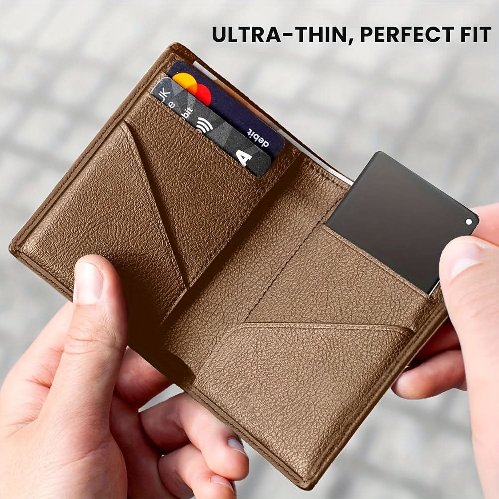 Smart Wallet Tracker Card – Smal design för enkel att bära med sig | elesira