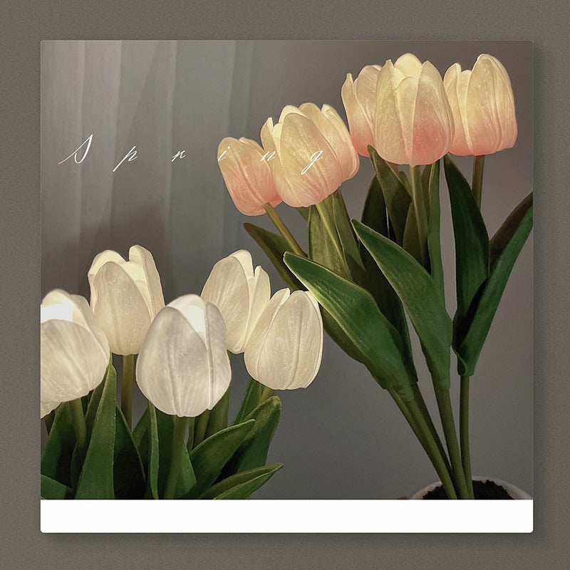 Maribel | Tulip-Shaped Night Lamp | elesira