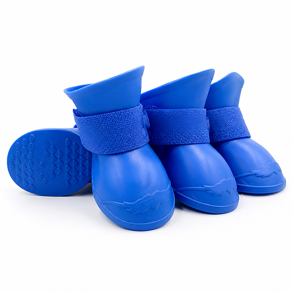 Waterproof & Anti-Slip Dog Boots With Adjustable Strap | elesira