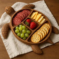 Snack Tray - Solid Wood Platter - Animal Motif - NaturKueche | elesira