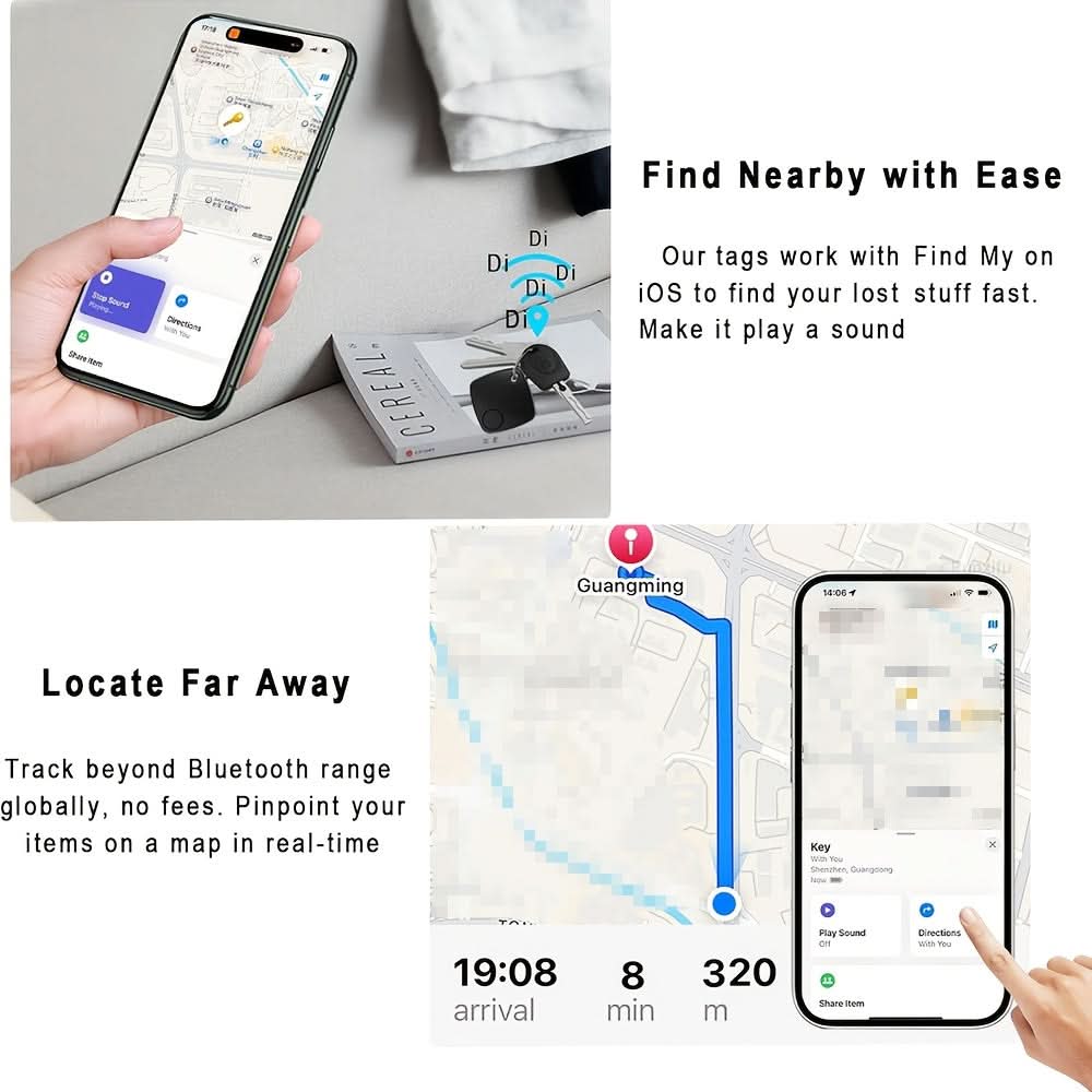 Smart Tracker for Keys, Wallets, and Travel Bags | elesira