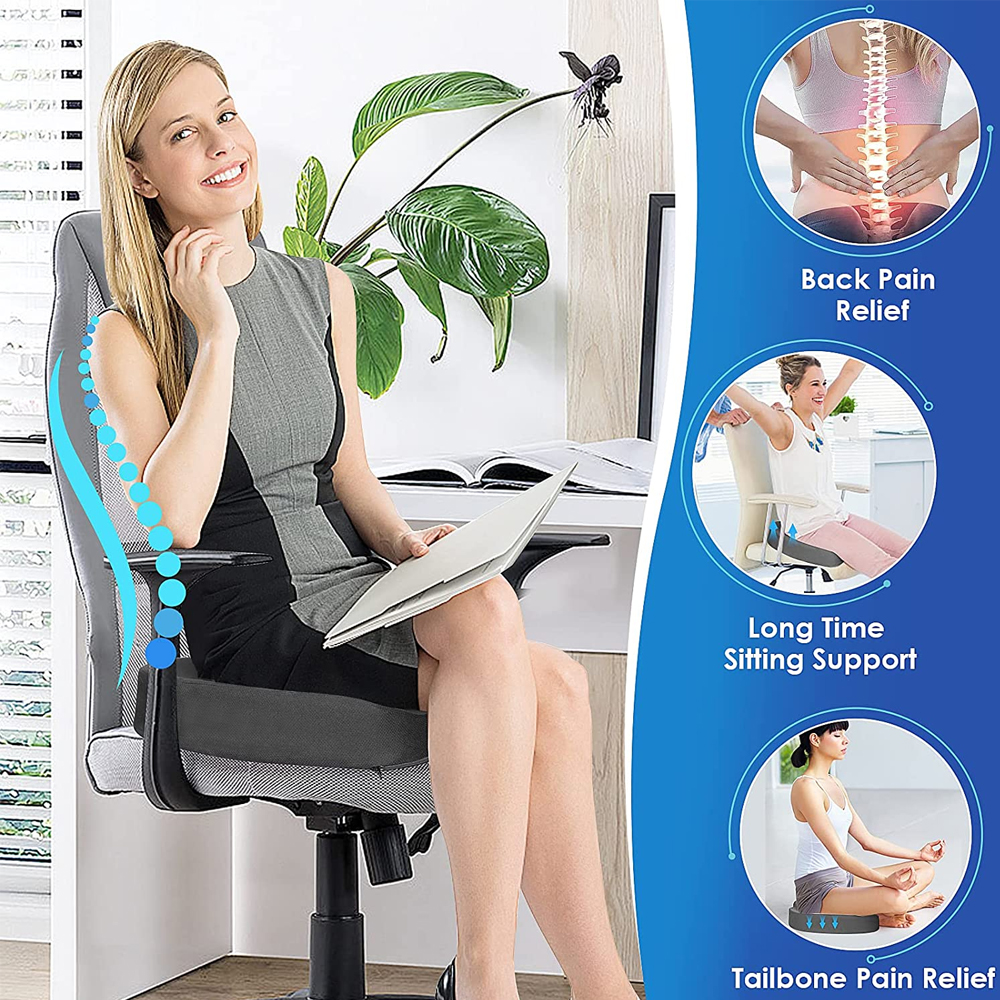 SolaceSeat | Melt Away Pain and Sit Confidently All Day Long | elesira