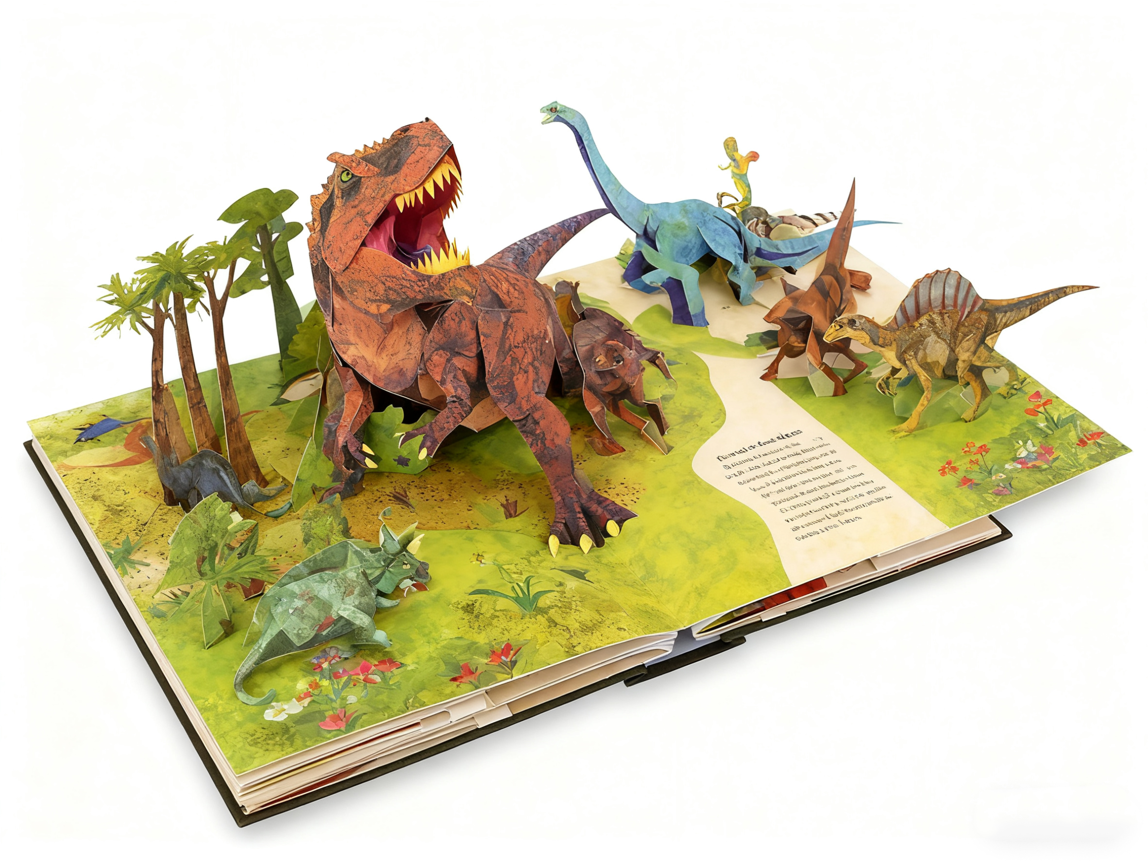 🦖3D kolekce Prehistorica Pop-Up: dinosauři | elesira