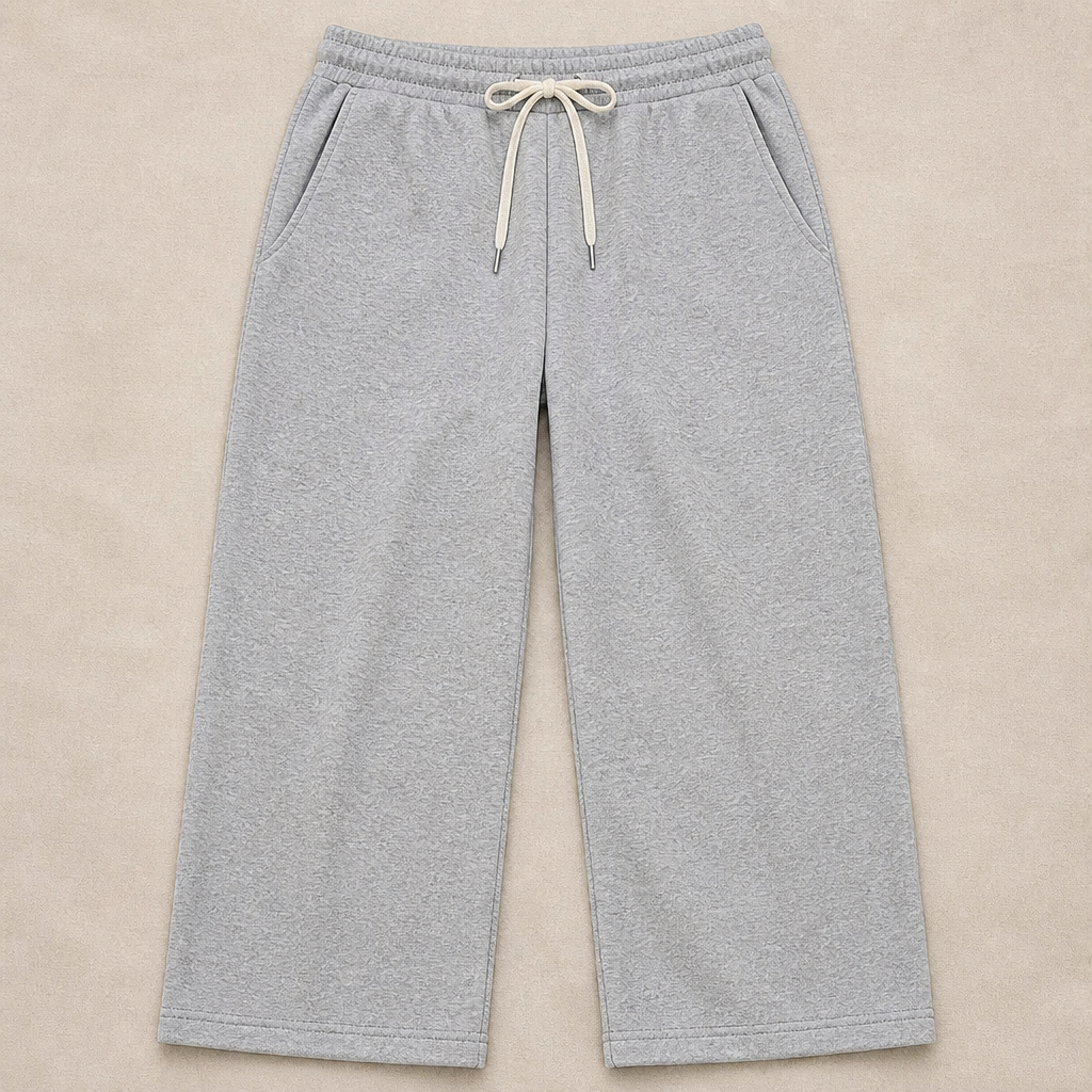 VeroStride – Loose-Fit Drawstring Lounge Pants Featuring Side Pockets | elesira
