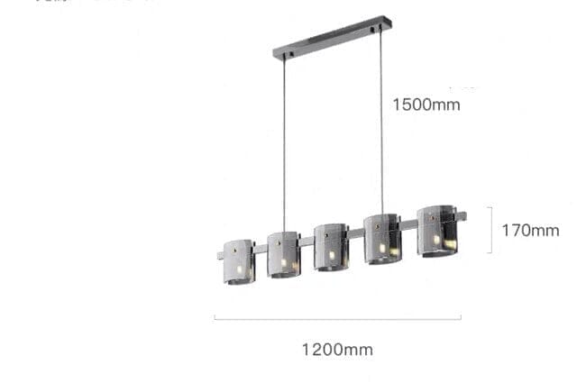 Houdini Long Chandelier | elesira