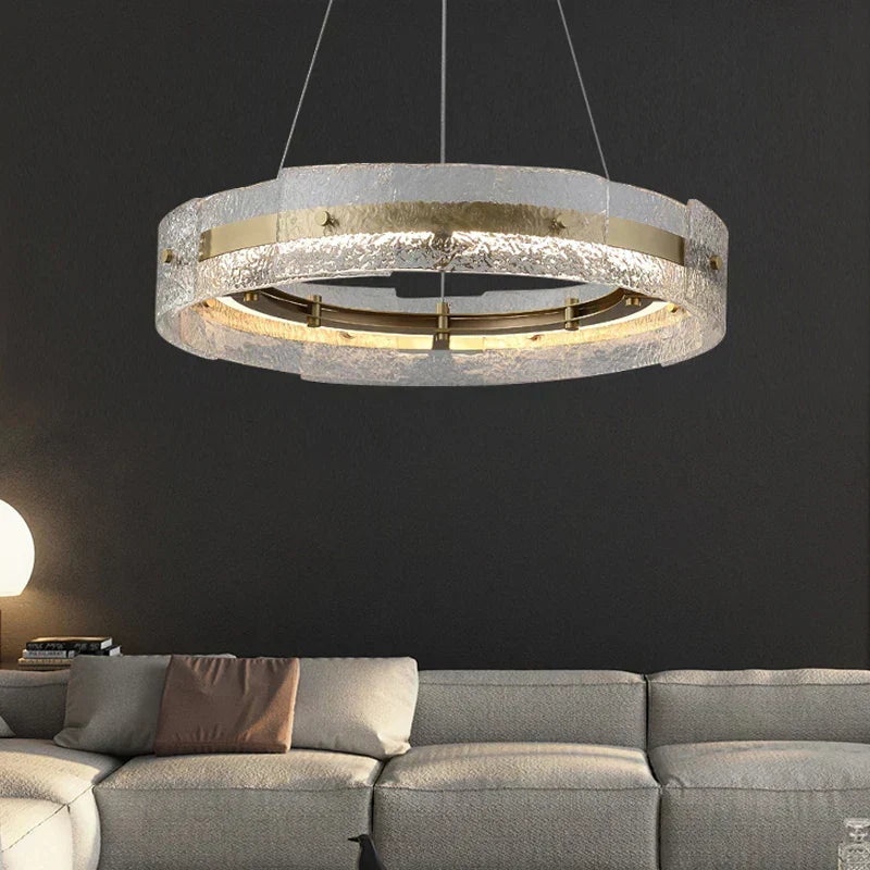 Greenwich Glass Chandelier | elesira