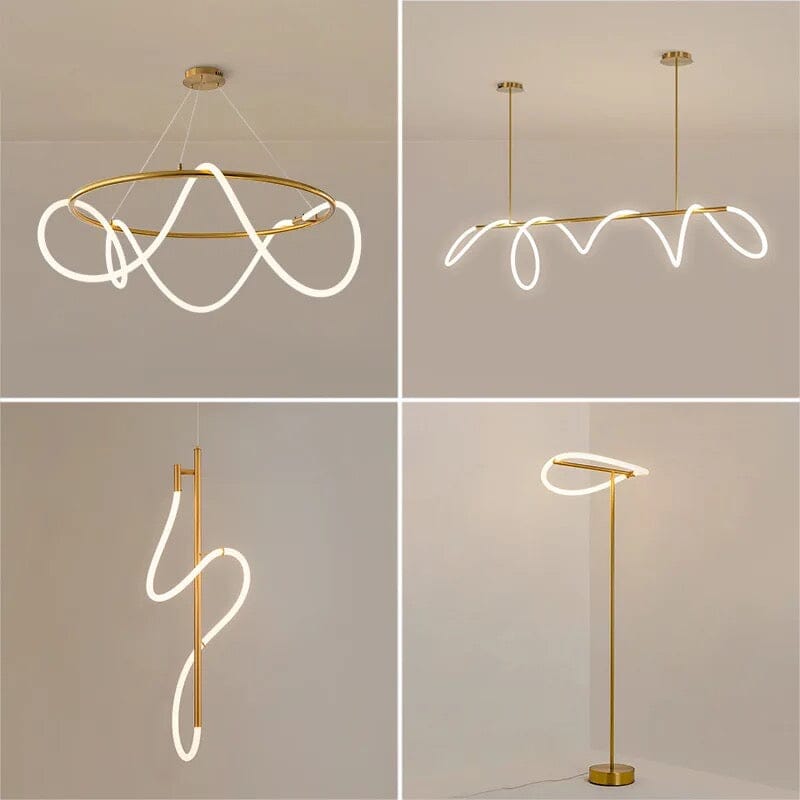 The Soran Swirl Chandelier | elesira