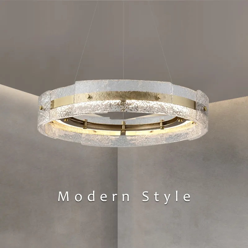 Greenwich Glass Chandelier | elesira