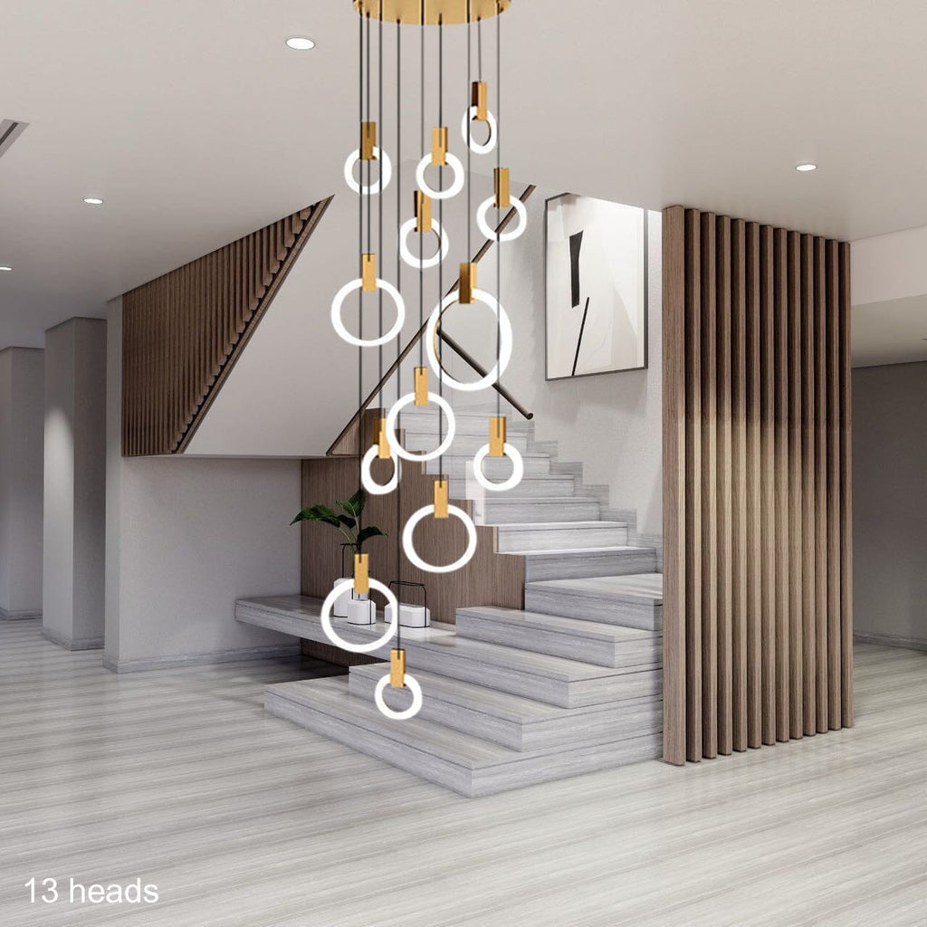 Halo Ring Chandelier | elesira