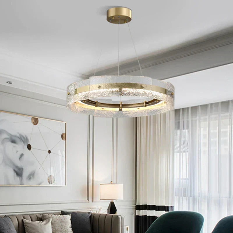 Greenwich Glass Chandelier | elesira