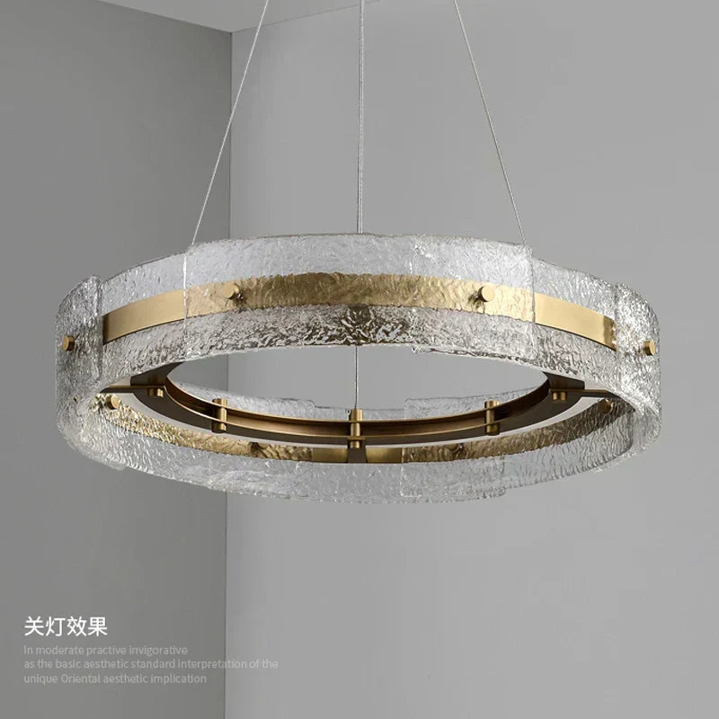 Greenwich Glass Chandelier | elesira