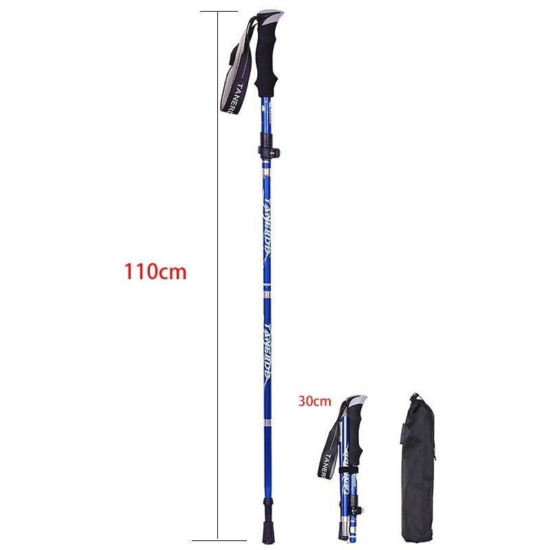 Bâtons de trekking polyvalents et réglables pour une stabilité optimale | elesira