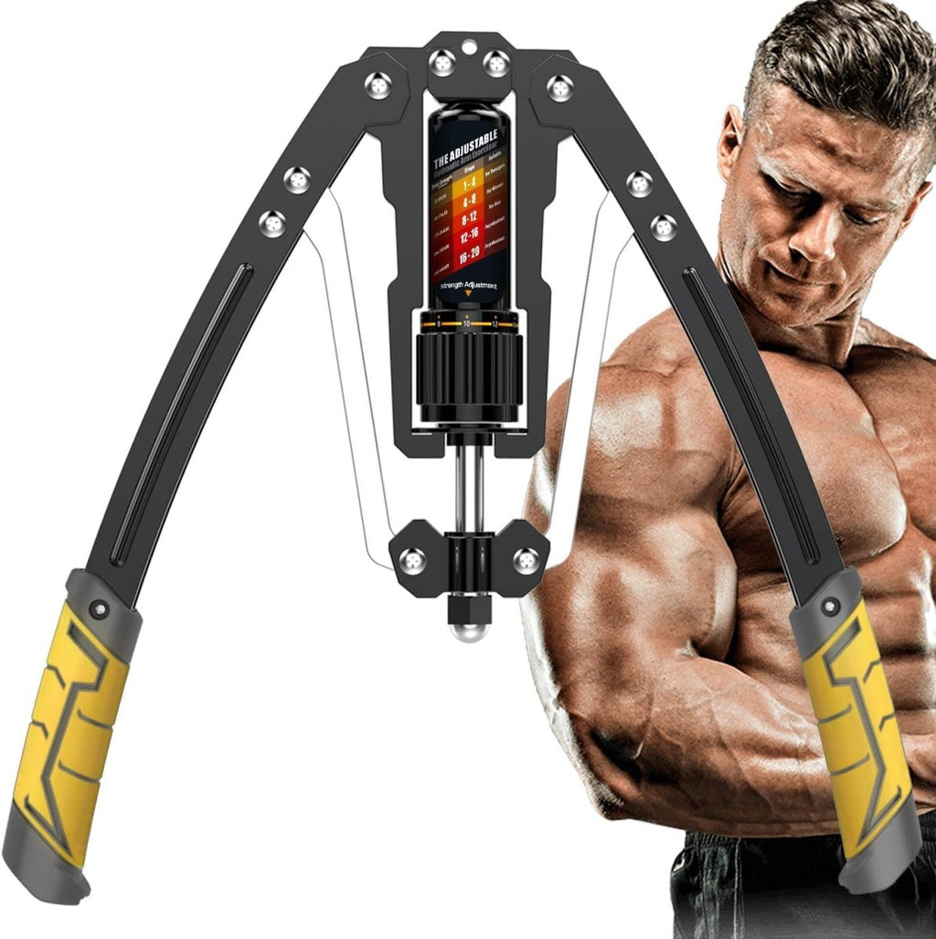 Armtrainer für den Oberkörper mit hydraulischem Widerstand, verstellbar von 10–200 kg – Elesira