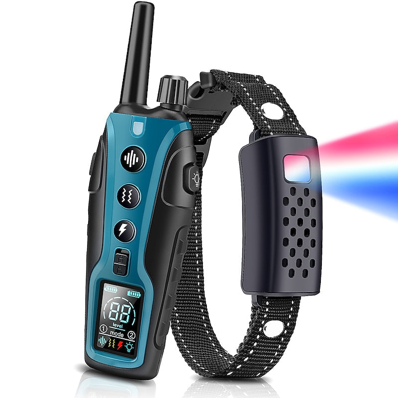 Remote Collar For Dog Training With 2000 Meter Range And Waterproof - Elesira