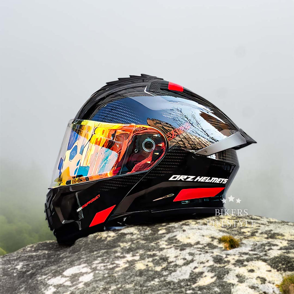 AeroGuard modulaire helm met dubbele vizieren en comfortabele pasvorm voor betere bescherming - Elesira