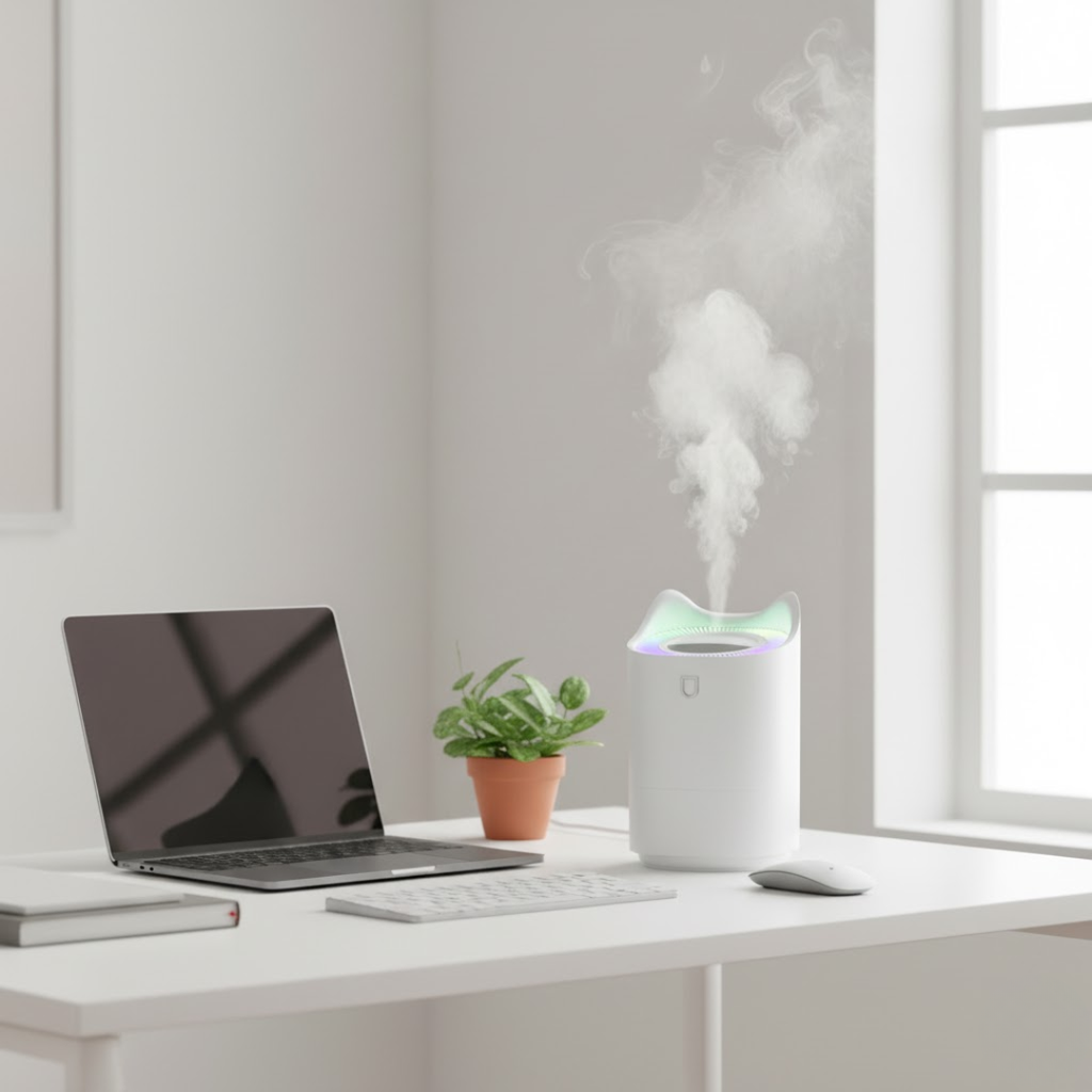 Umidificatore per interni WhisperMist con impostazioni regolabili | elesira