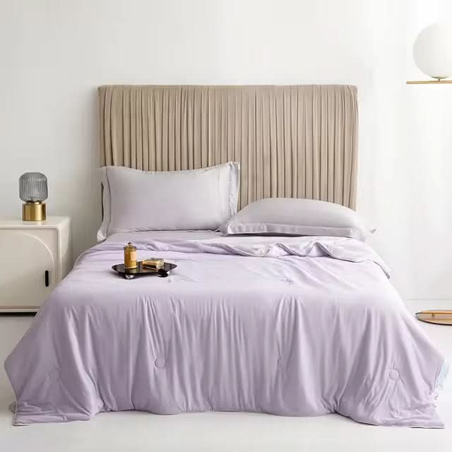 Couverture rafraîchissante Airy à régulation thermique pour les personnes qui ont chaud la nuit, en tissu respirant - Elesira