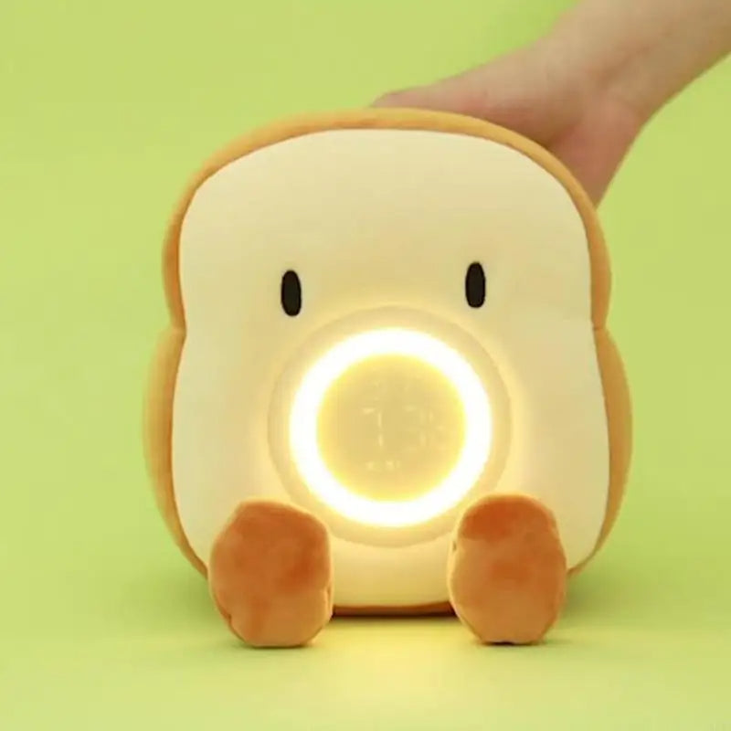 SnuggleGlow Rechargeable LED Alarm Clock & Night Light | elesira