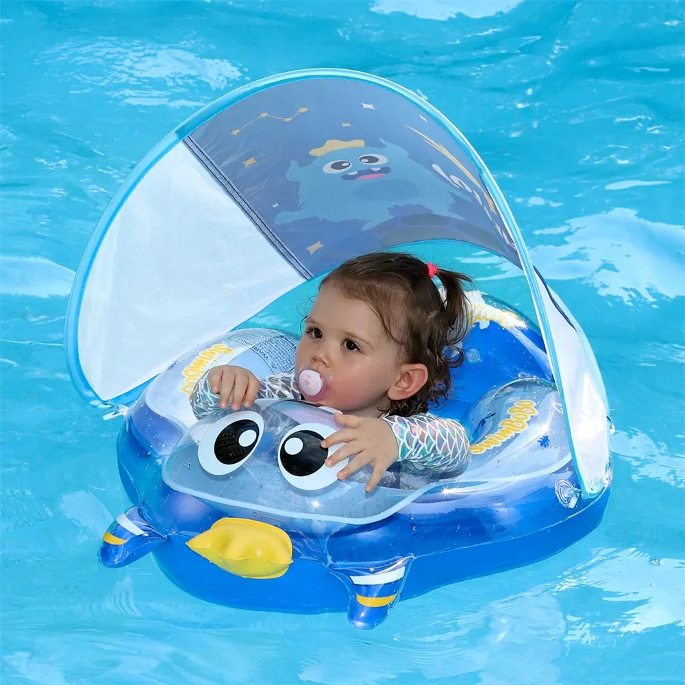 Bouée bébé AquaBear pour les enfants de six à trente-six mois, en PVC écologique - Elesira