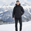 Chaqueta parka de invierno impermeable para uso al aire libre | elesira