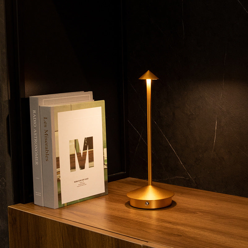 LumiGlow – Luxe Wireless Table Lamp with Memory Function and Adjustable Lighting | elesira
