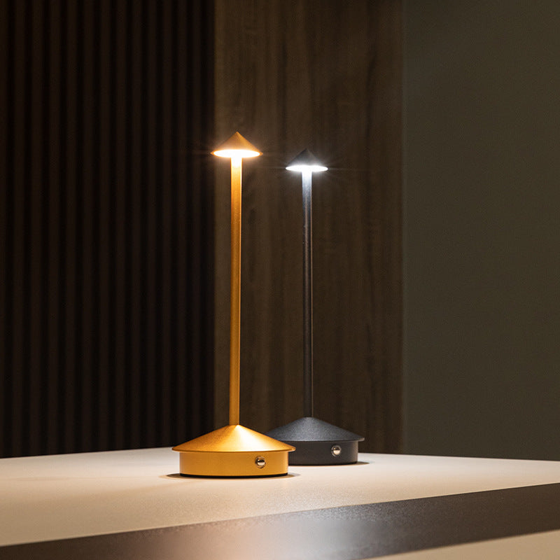 LumiGlow – Luxe Wireless Table Lamp with Memory Function and Adjustable Lighting | elesira
