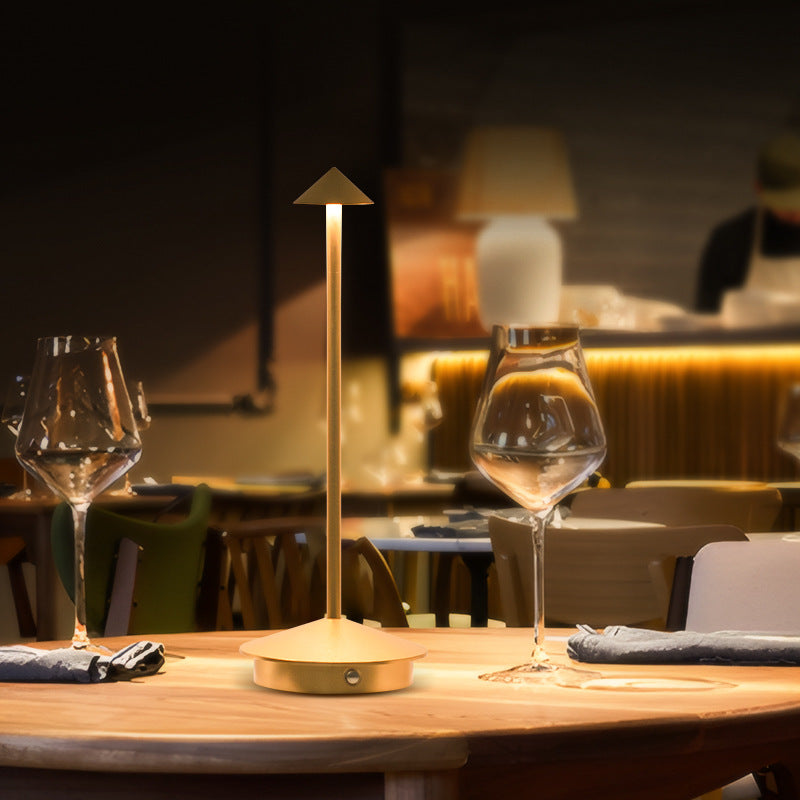 LumiGlow – Luxe Wireless Table Lamp with Memory Function and Adjustable Lighting | elesira
