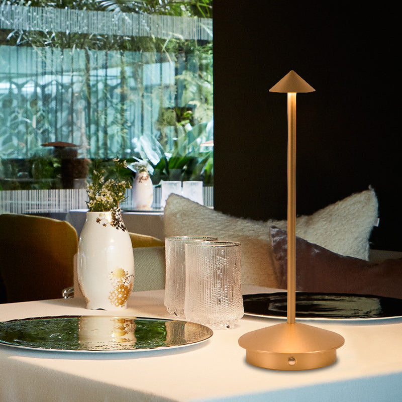 LumiGlow – Luxe Wireless Table Lamp with Memory Function and Adjustable Lighting | elesira