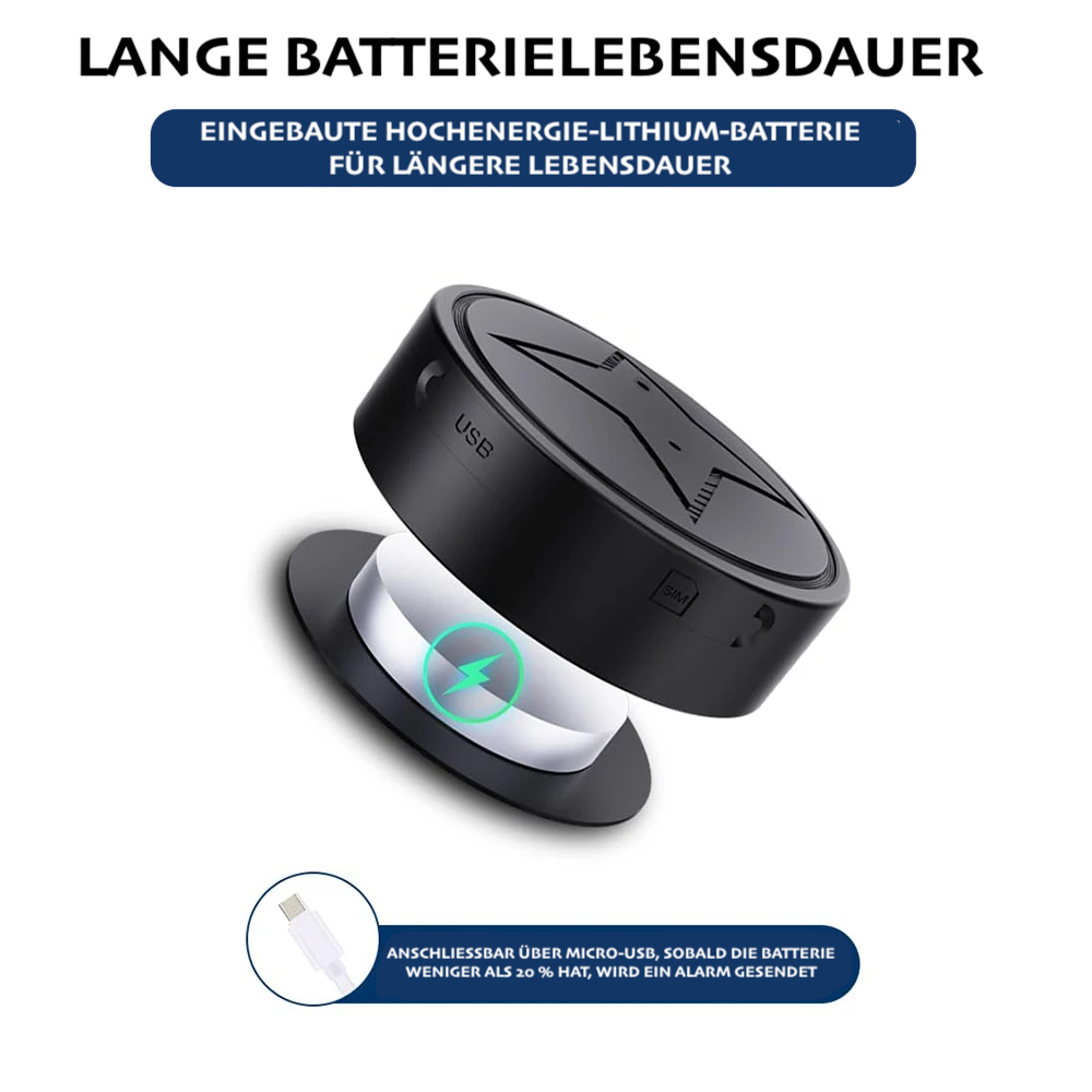 AstraTrack Compact Magnetic GPS Tracker For Real Time Vehicle Location - Elesira
