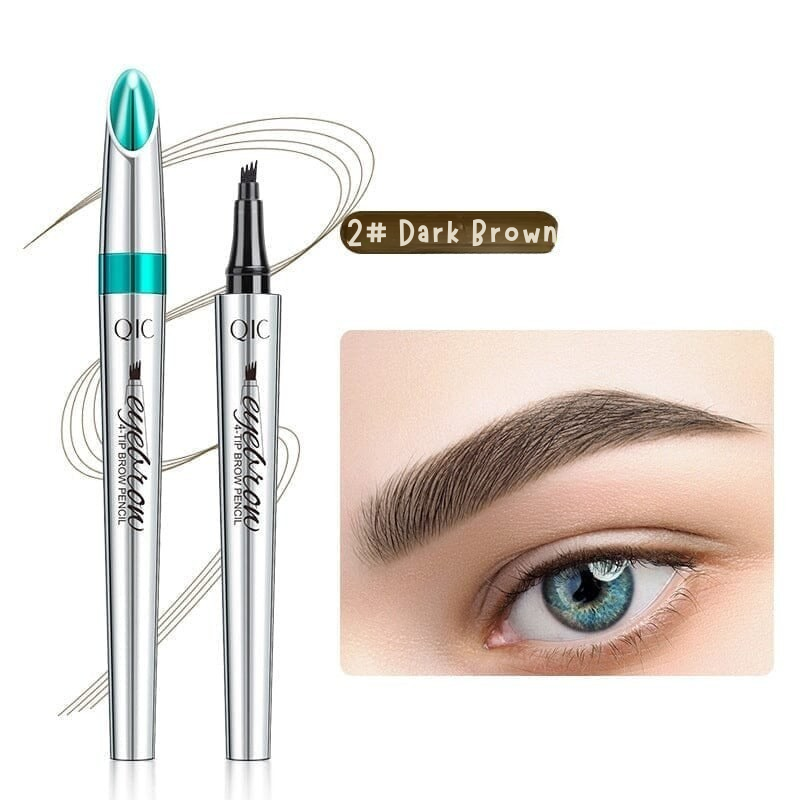 Vattentät ögonbrynspenna för microblading – spets med 4 zinkpigment | elesira