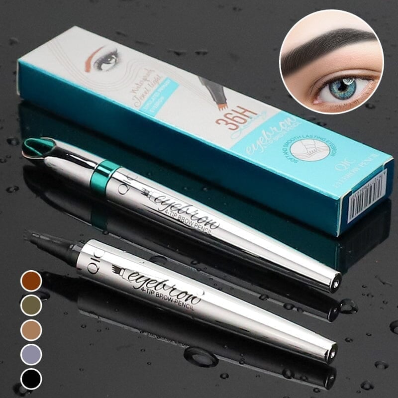 Vattentät ögonbrynspenna för microblading – spets med 4 zinkpigment | elesira