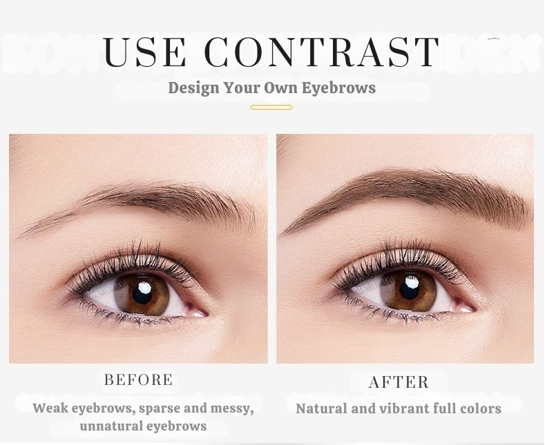 Vattentät ögonbrynspenna för microblading – spets med 4 zinkpigment | elesira
