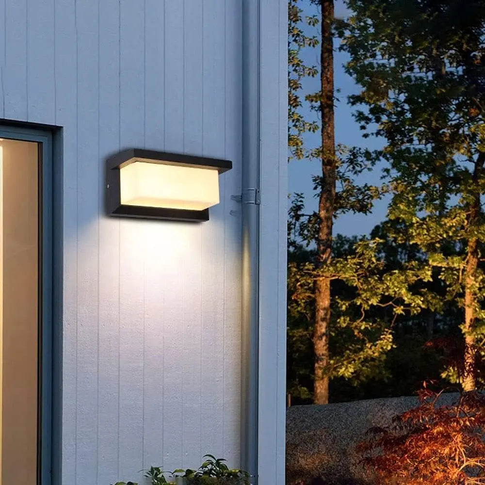 مصباح حائط LED بقدرة 20W مع اكتشاف الحركة للاستخدام الخارجي ومقاوم للعوامل الجوية | elesira