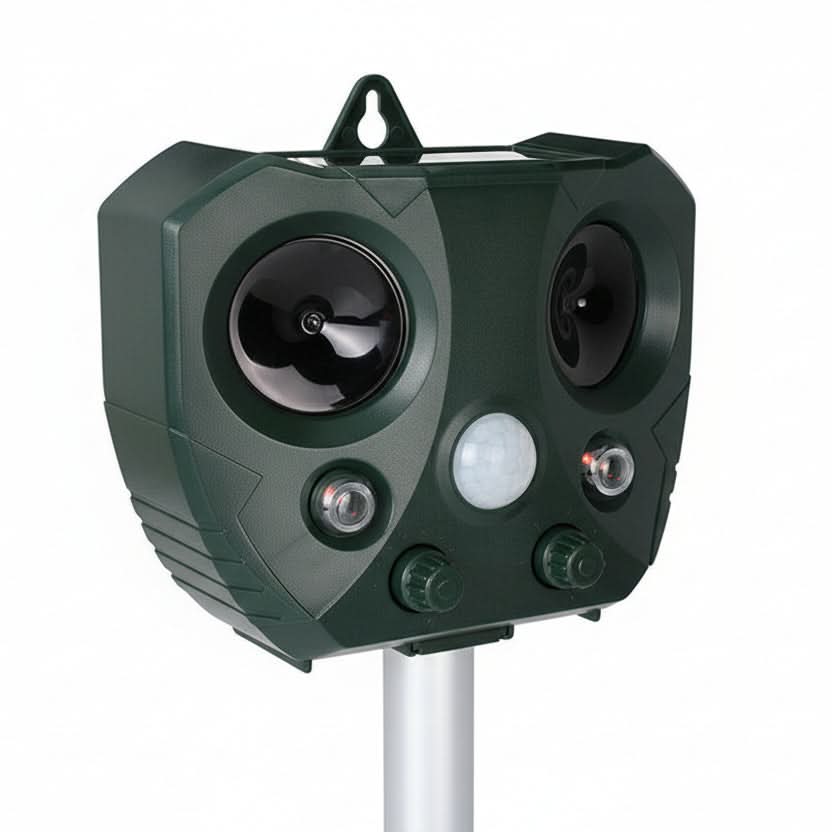 Dispositivo intelligente antinfestanti da giardino alimentato a energia solare | elesira