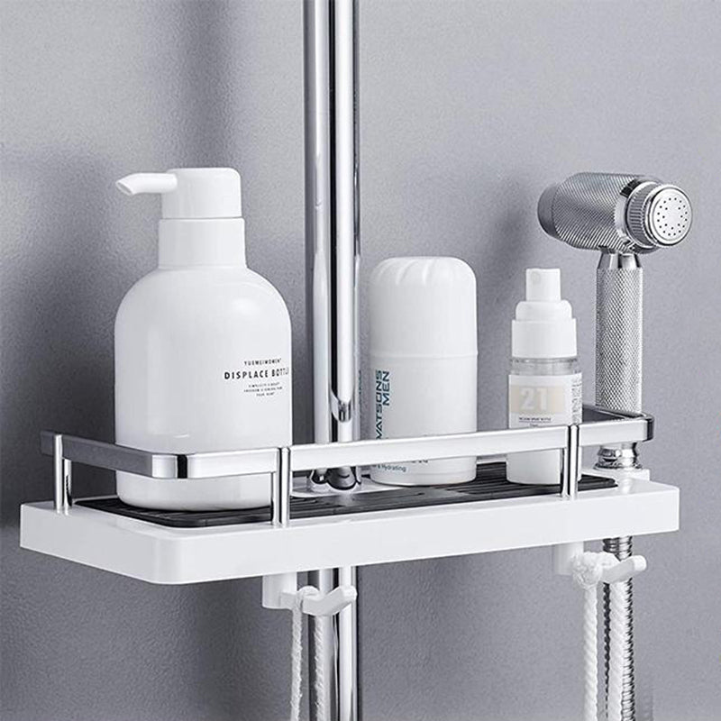 SmartSpace No-Drill Shower Organizer for Effortless Storage | elesira