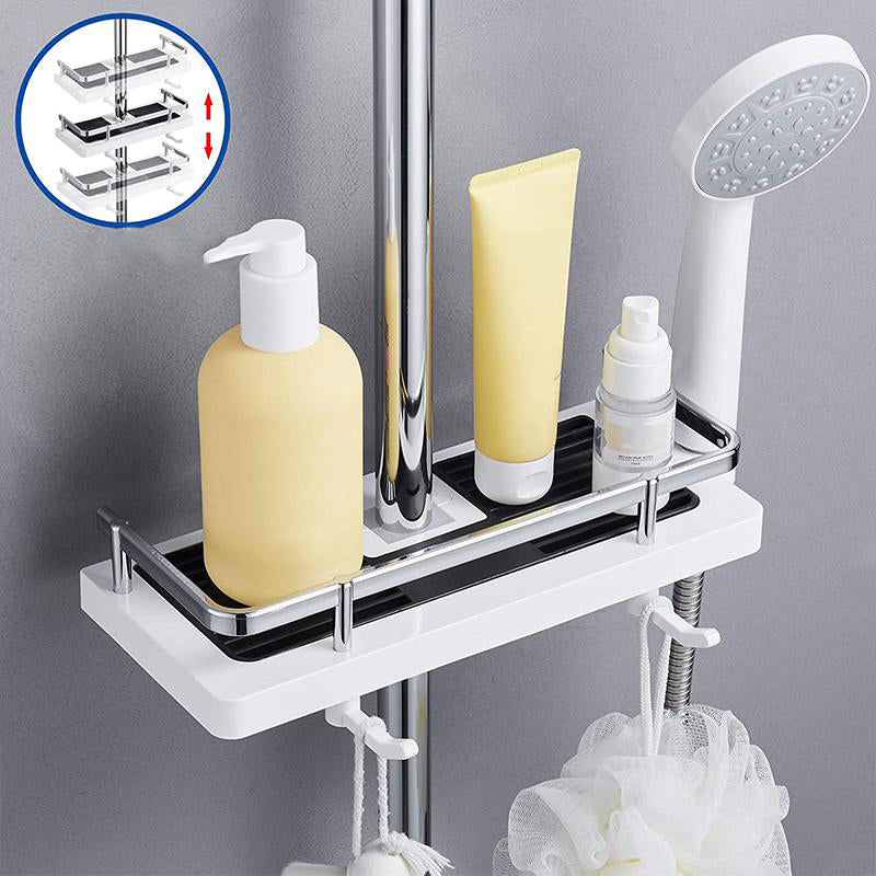 SmartSpace No-Drill Shower Organizer for Effortless Storage | elesira