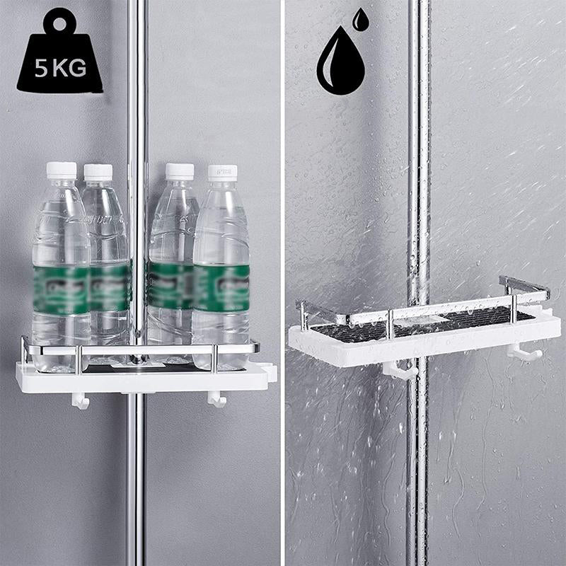 SmartSpace No-Drill Shower Organizer for Effortless Storage | elesira