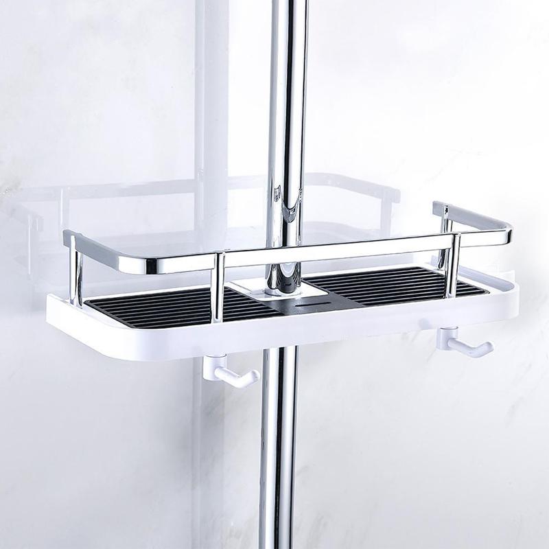 SmartSpace No-Drill Shower Organizer for Effortless Storage | elesira