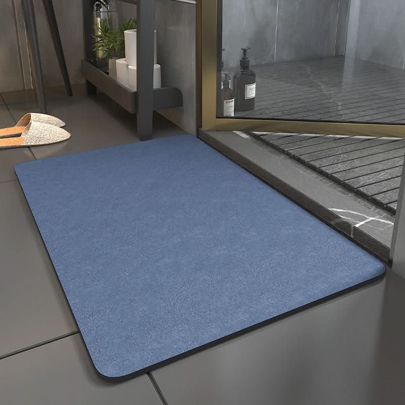 Soft Microfiber Bathroom Rug with Non-Slip Backing | elesira