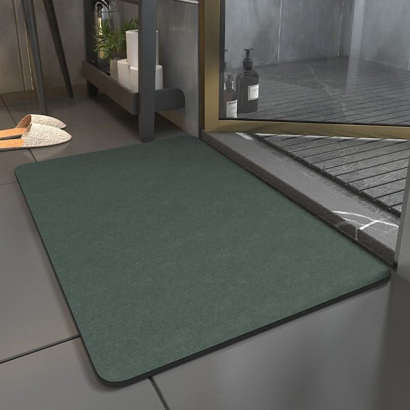 Soft Microfiber Bathroom Rug with Non-Slip Backing | elesira
