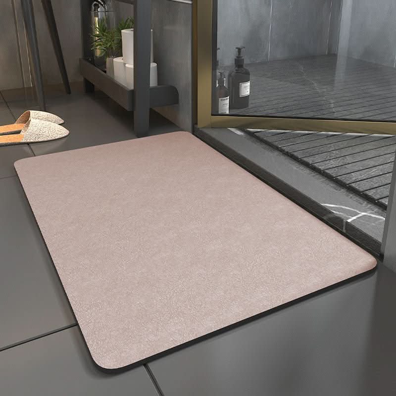Soft Microfiber Bathroom Rug with Non-Slip Backing | elesira